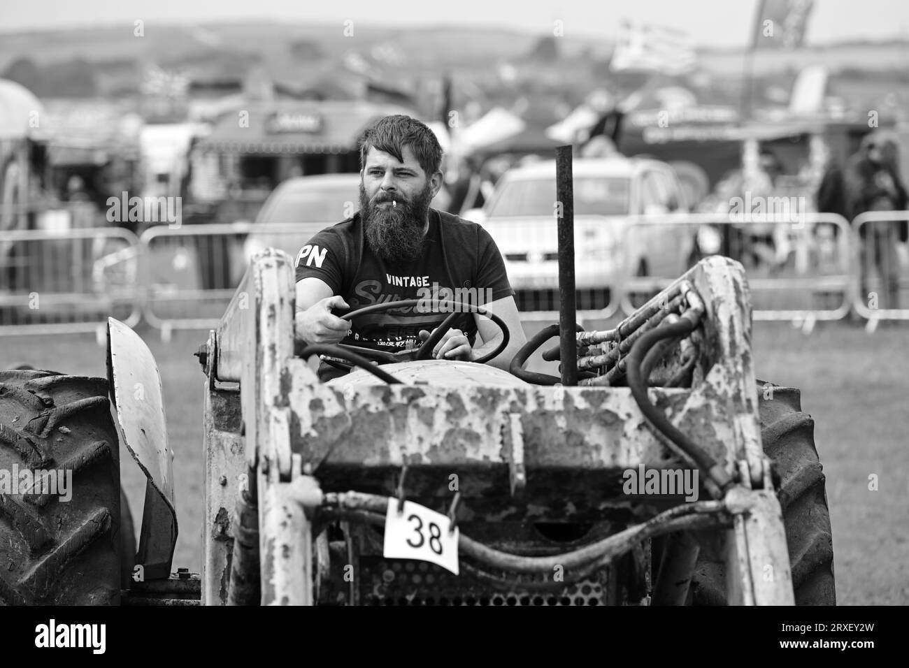 Stithians Steam Rally West of England Steam Engine Society Rally Show Cornwall Stockfoto