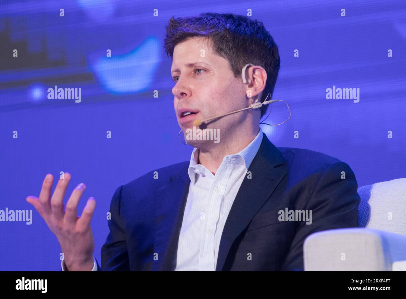 Sam altman ai -Fotos und -Bildmaterial in hoher Auflösung – Alamy