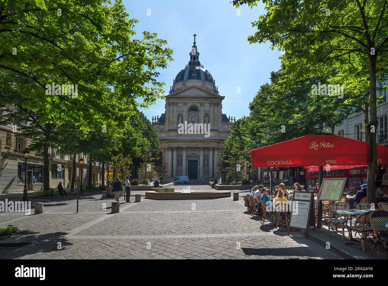 Sorbonne-Kapelle, Grab von Kardinal Richelieu, Place de la Sobonne, Paris, Frankreich Stockfoto
