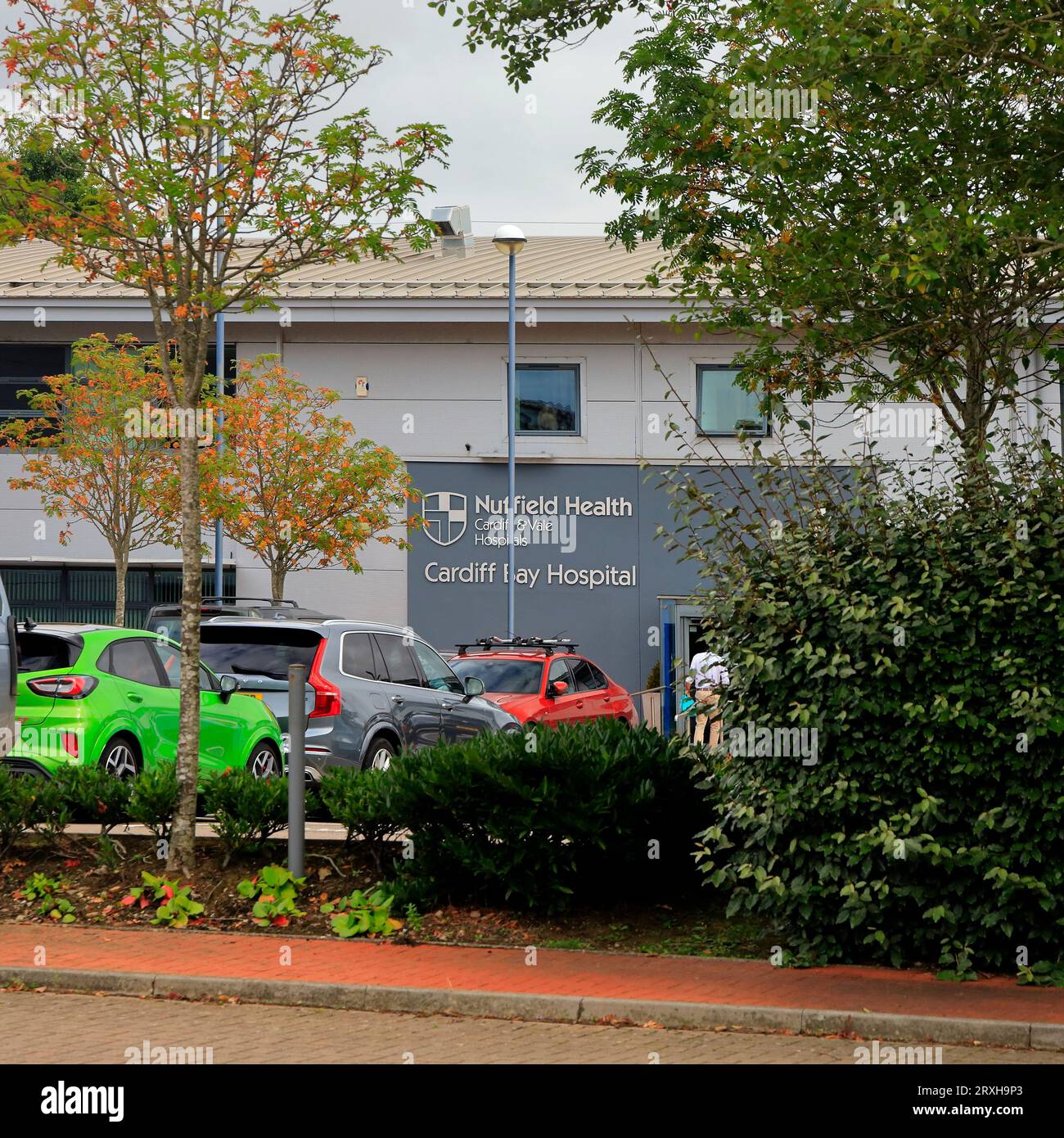 Nuffield Health, Cardiff Bay Krankenhaus. September 2023 Stockfoto