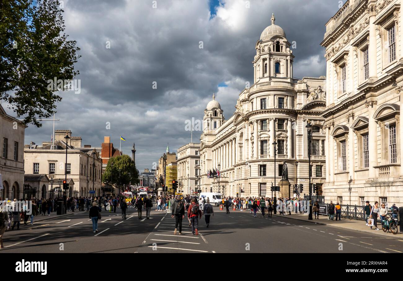 Waterloo Place, Pall Mall Stockfoto