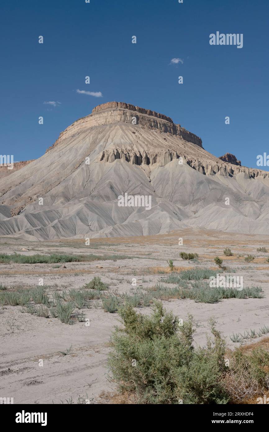 Erosion am Mount Garfield in Colorado, USA; Colorado, Vereinigte Staaten von Amerika Stockfoto