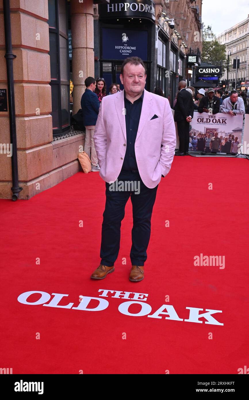 London, Großbritannien. September 2023 25. Dave Turner bei der Premiere von The Old Oak, im Vue West End, Leicester Square, London Credit: Nils Jorgensen/Alamy Live News Stockfoto