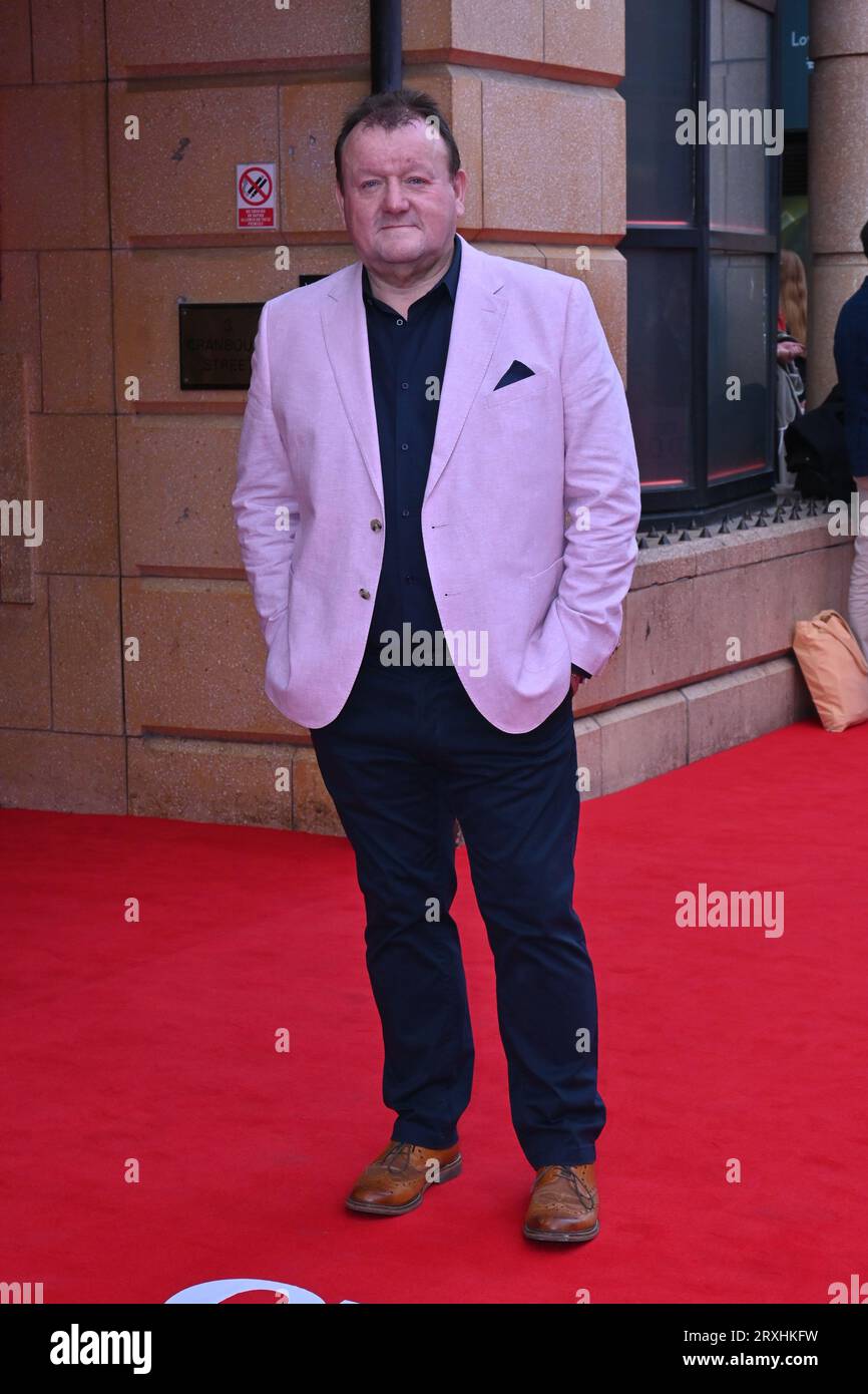 London, Großbritannien. September 2023 25. Dave Turner bei der Premiere von The Old Oak, im Vue West End, Leicester Square, London Credit: Nils Jorgensen/Alamy Live News Stockfoto