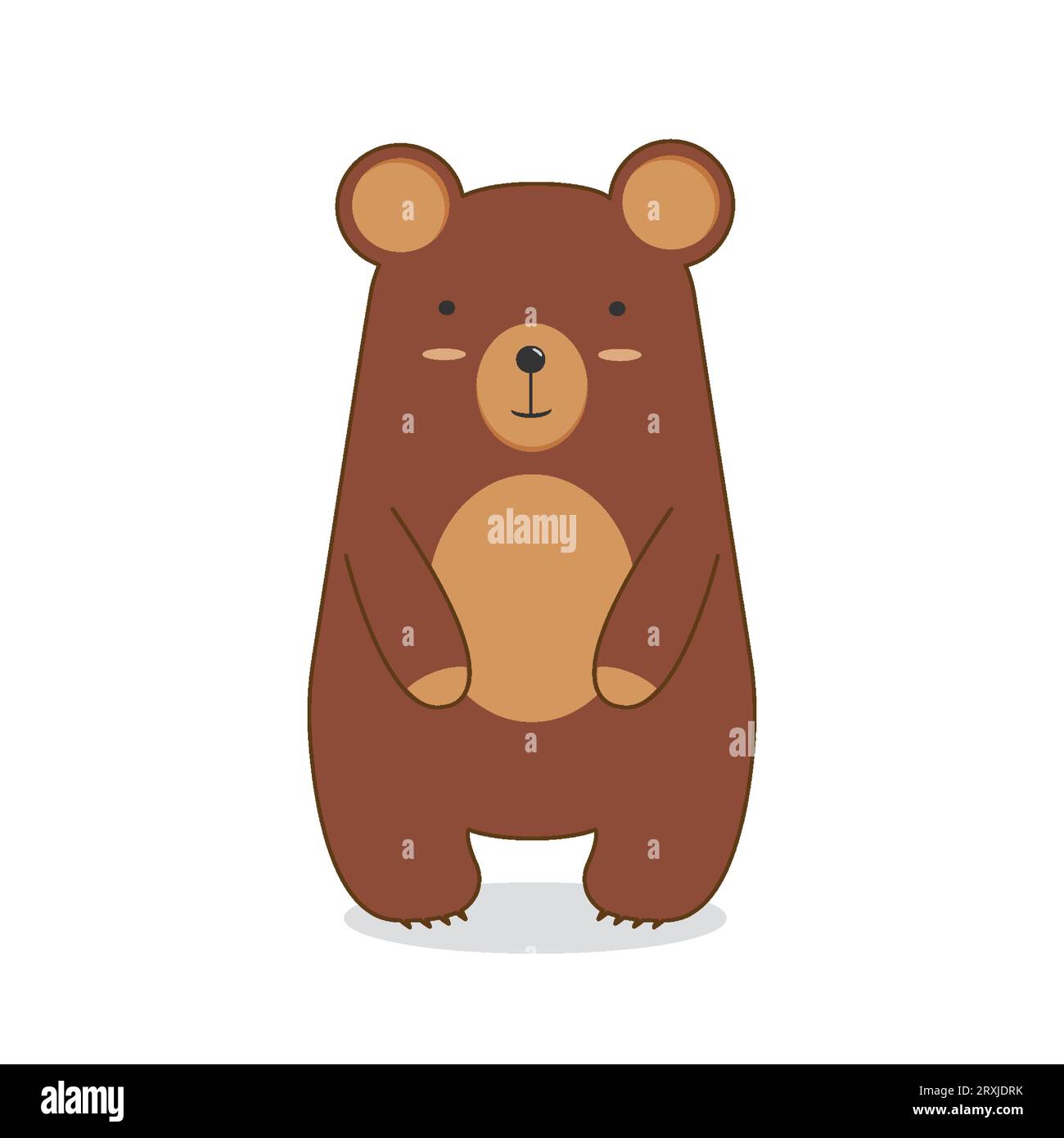 Teddybär. illustrator-Vektor Stock Vektor
