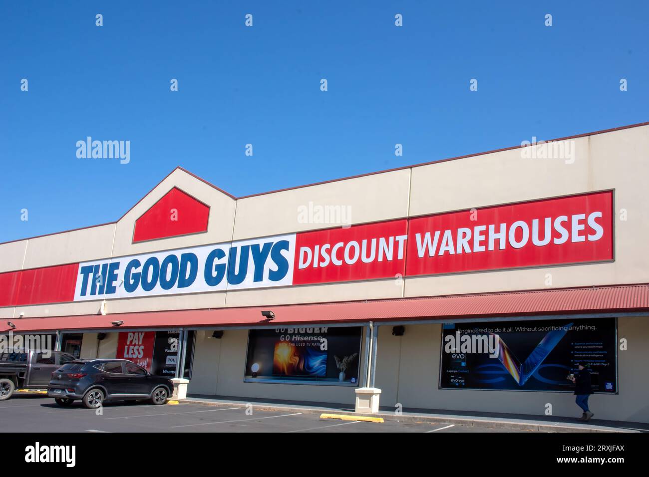Das Good Fuys Geschäft für Haushaltsgeräte Tamworth Australien. Stockfoto