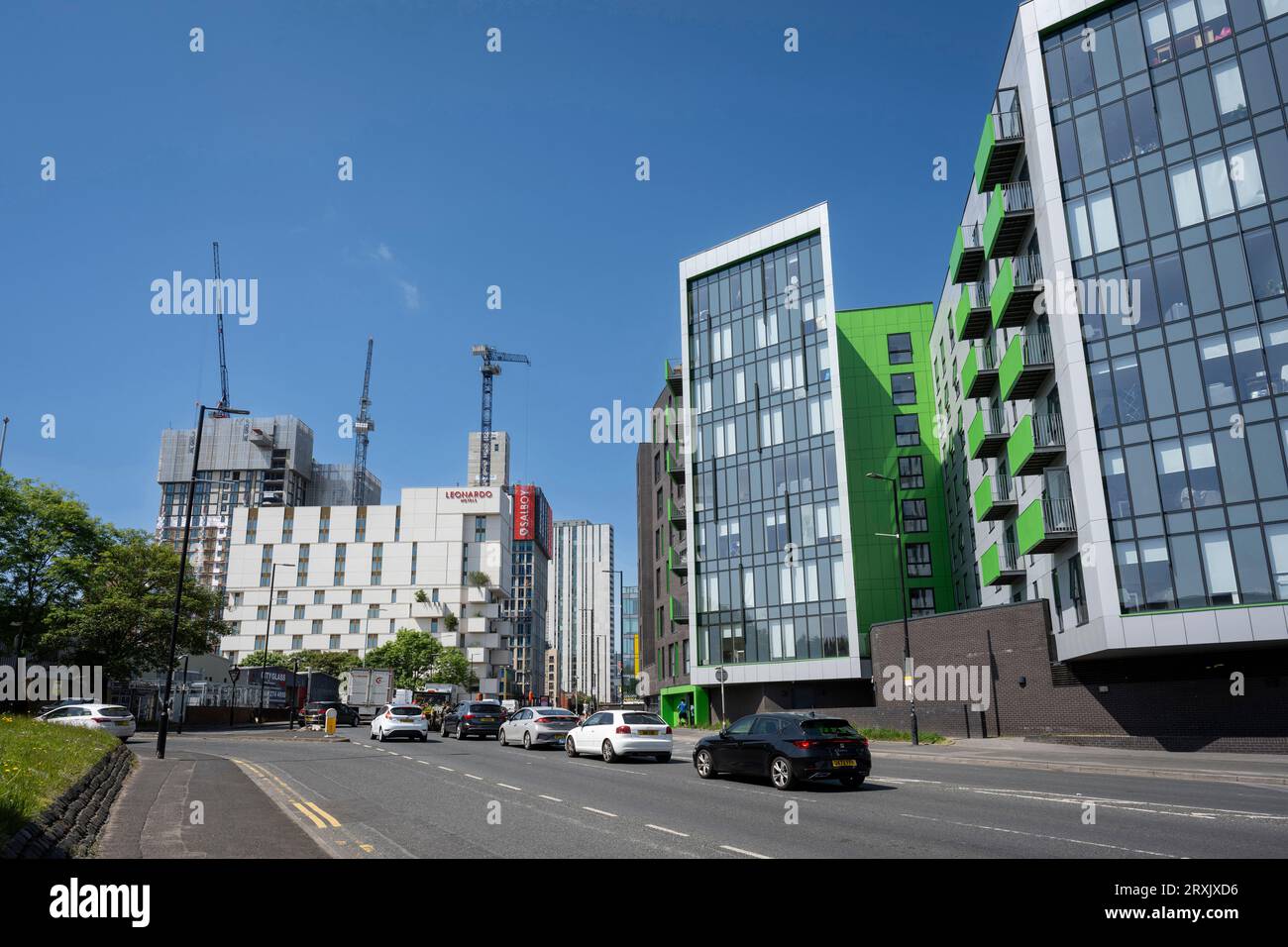 Great Ancoats St, Manchester Stockfoto