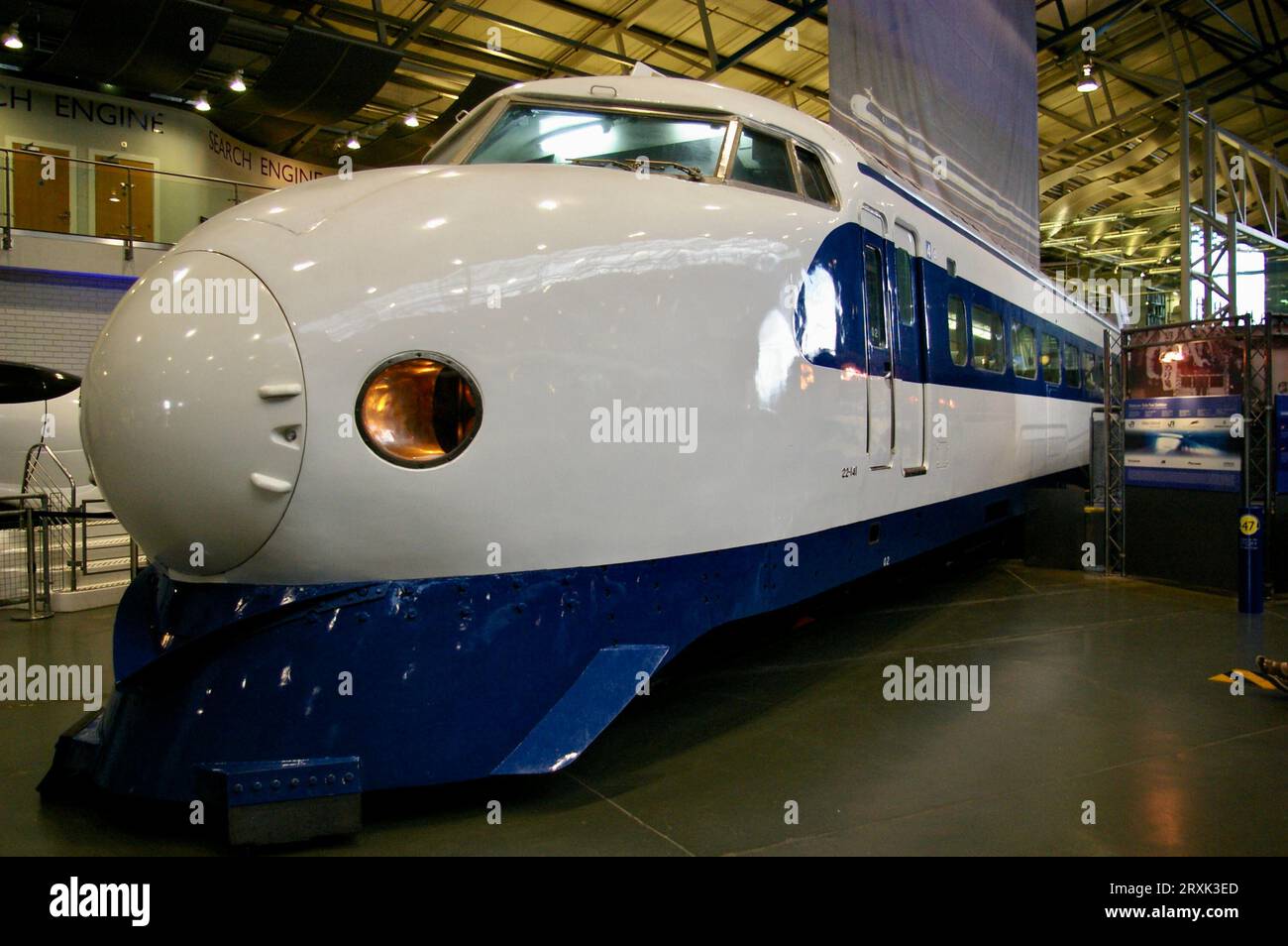 August 2010. West Japan Railways Shinkansen Bullet Train, Baujahr 1976. York, England, Großbritannien. Stockfoto