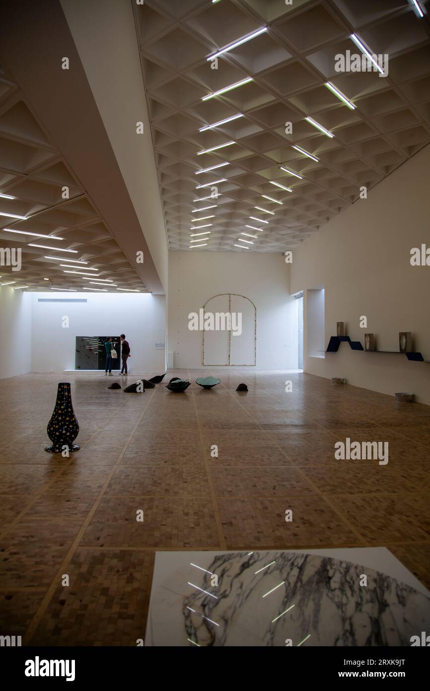 Tania Pérez Córdova Ausstellung im Museo Rufino Tamayo in Mexiko-Stadt, Mexiko Stockfoto