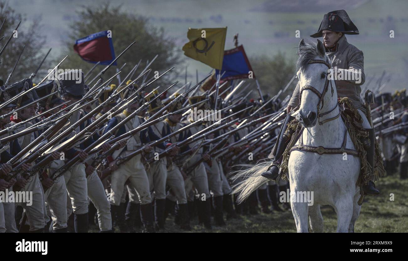 Napoleon Joaquin Phoenix Stockfoto