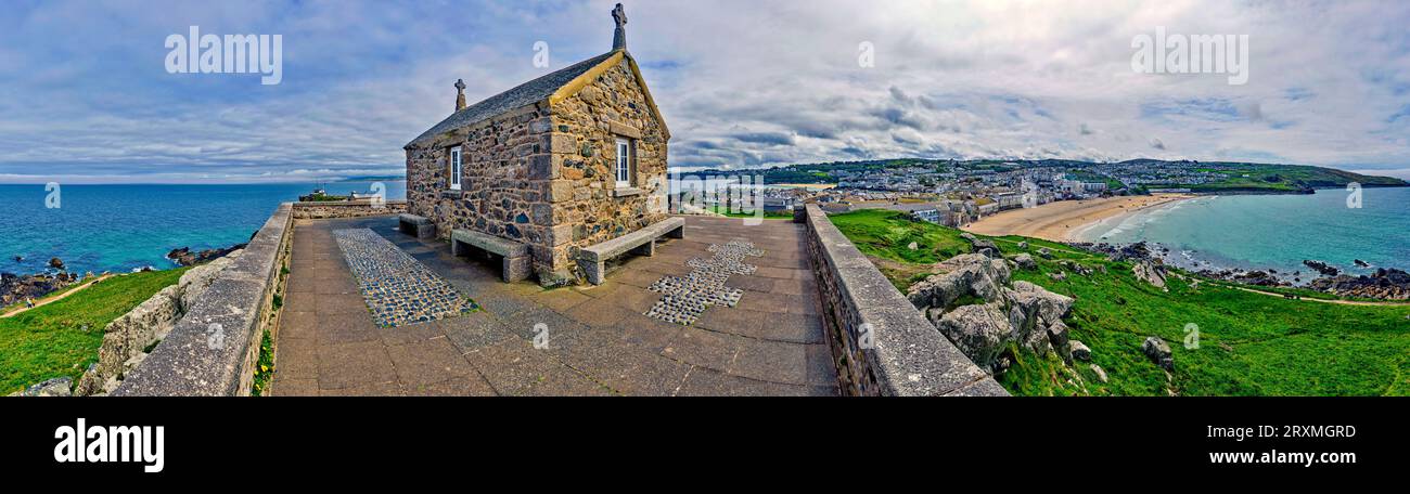St Nicholas Chapel, St Ives, England, Großbritannien Stockfoto