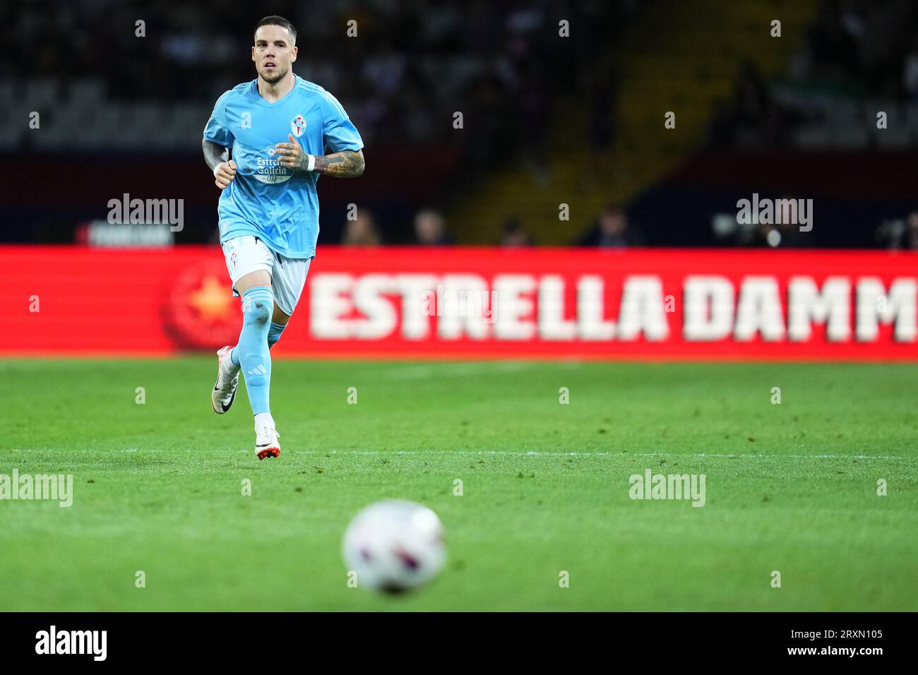 Foto Ristic Mihailo Ristic von RC Celta während des La Liga EA Sports Matches ...