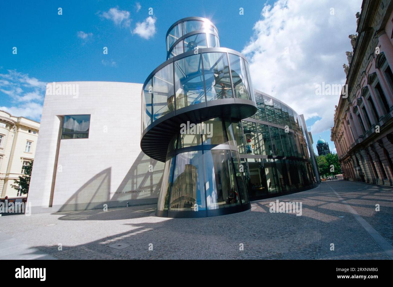 Deutsches (Historisches) Museum, DHM, Erweiterung, Architekt I. M. Pei, Berlin, Deutschland, Deutsches Historisches Museum, Erweiterung, Architekt I. M. Pei, Deutschland Stockfoto