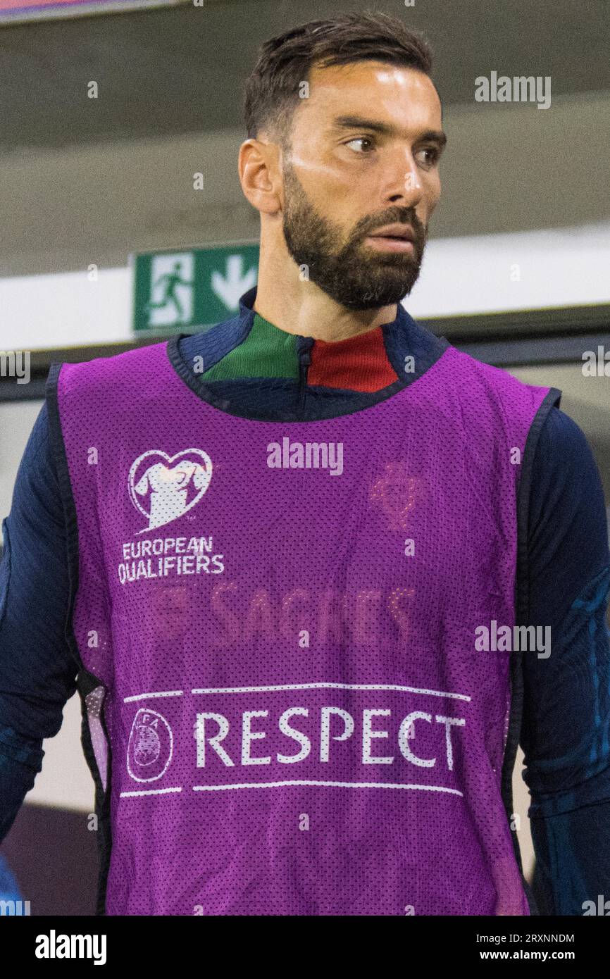 Rui PATRICIO Portugal, Fußball, Nationalmannschaft, Trikot, Qualifikation Stockfoto