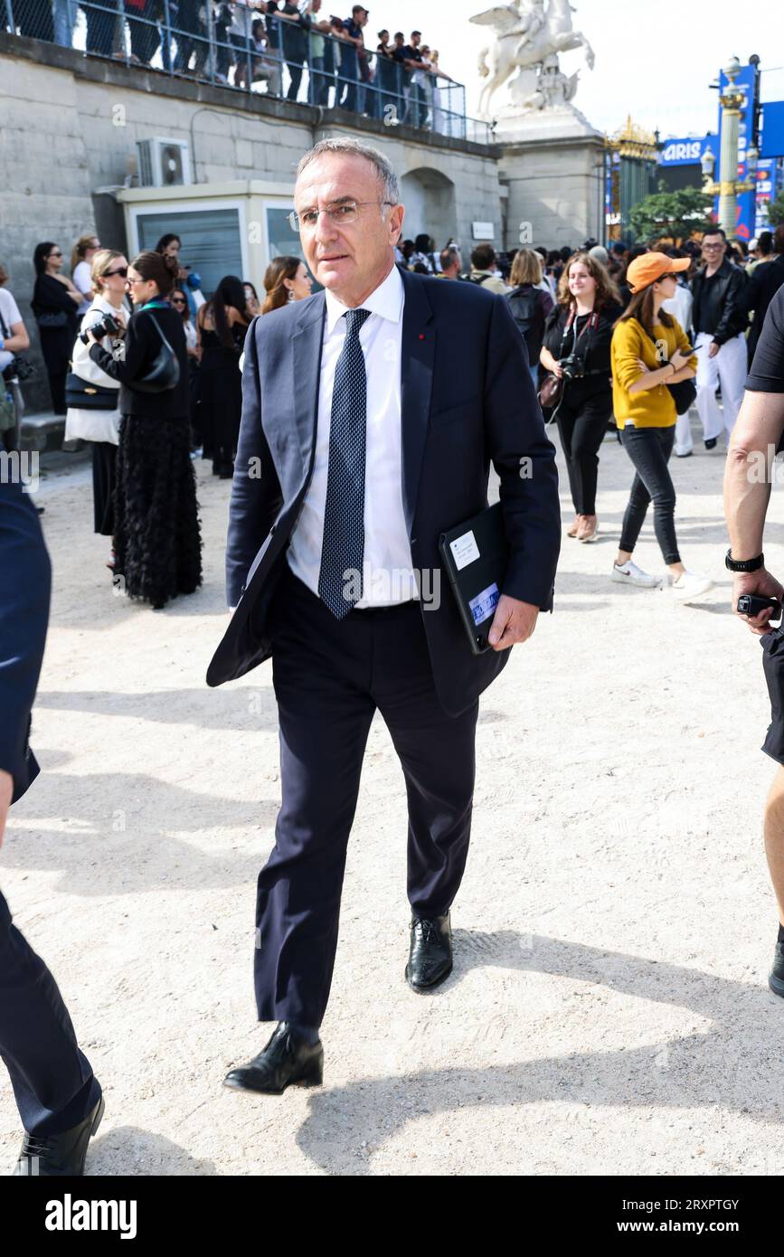 Paris, Frankreich. September 2023 26. Marc-Antoine Jamet nimmt an der Dior Show während der Paris Fashion Week Womenswear Spring/Summer 2024 am 26. September 2023 in Paris Teil. (Foto: Lyvans Boolaky/ÙPtertainment/SIPA USA) Credit: SIPA USA/Alamy Live News Stockfoto