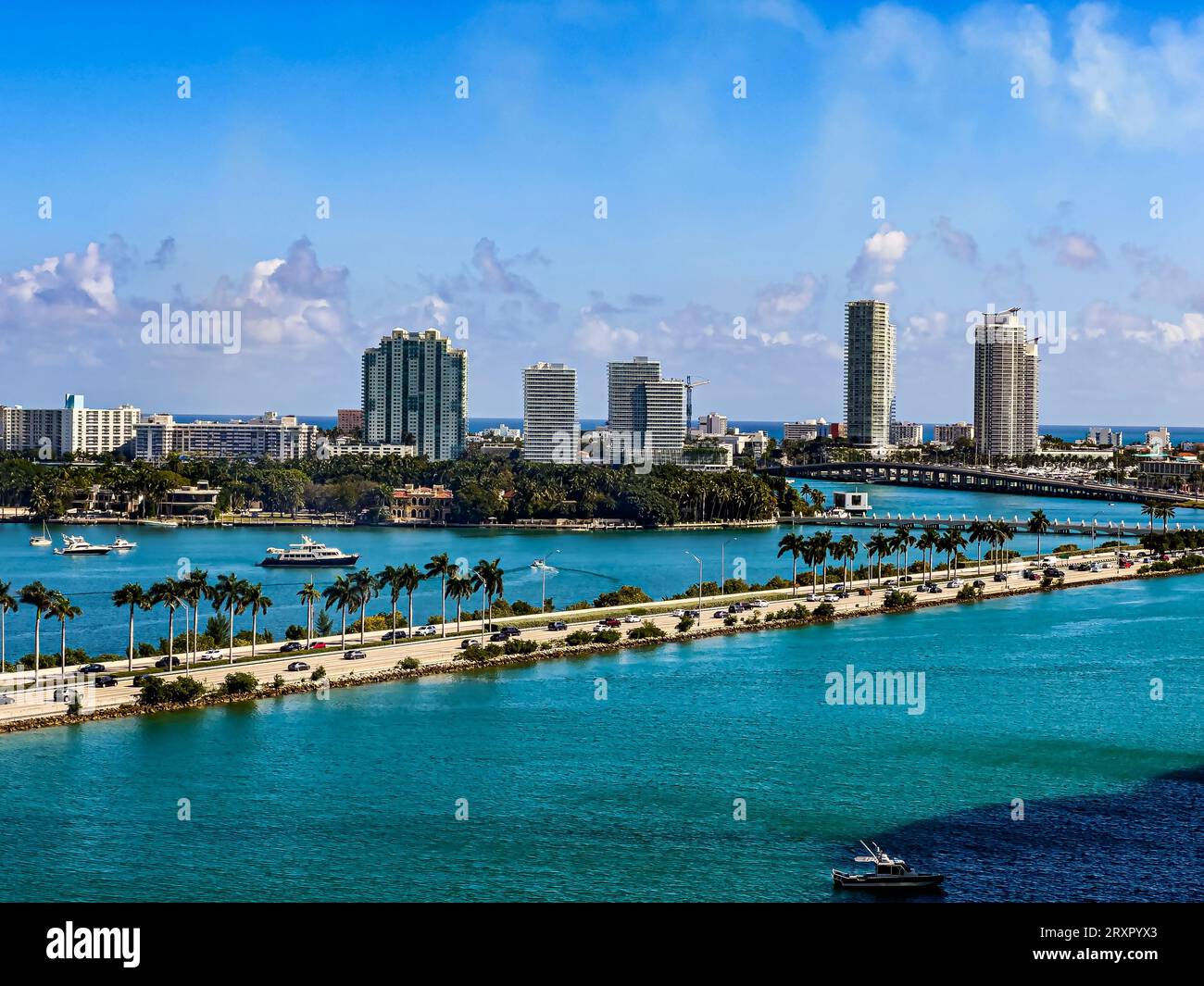 Miami City, Bundesstaat Florida, Vereinigte Staaten. Die USA. Stockfoto