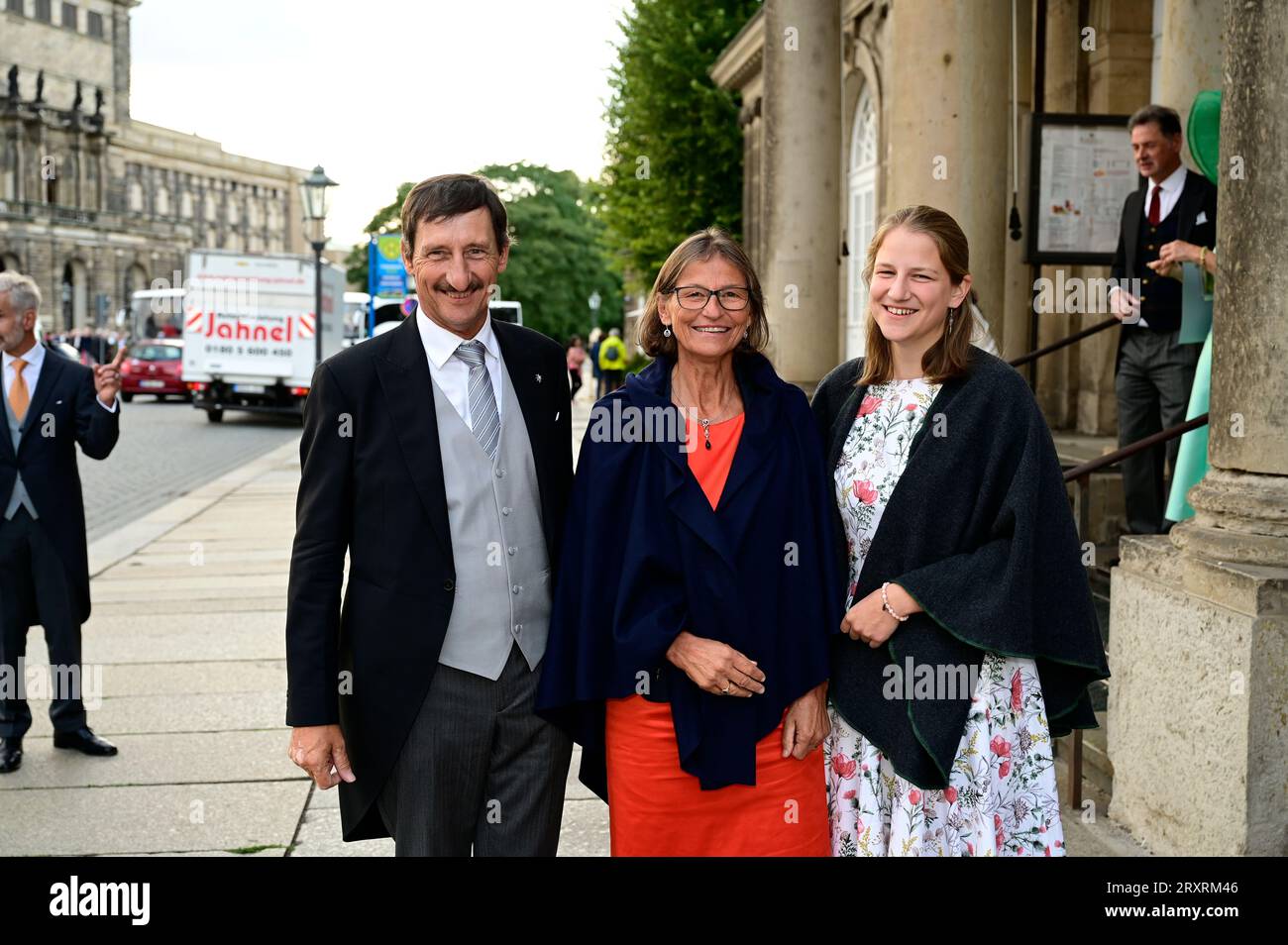 Christoph Prinz von Bayern und seine Frau Prinzessin Gudila, geb