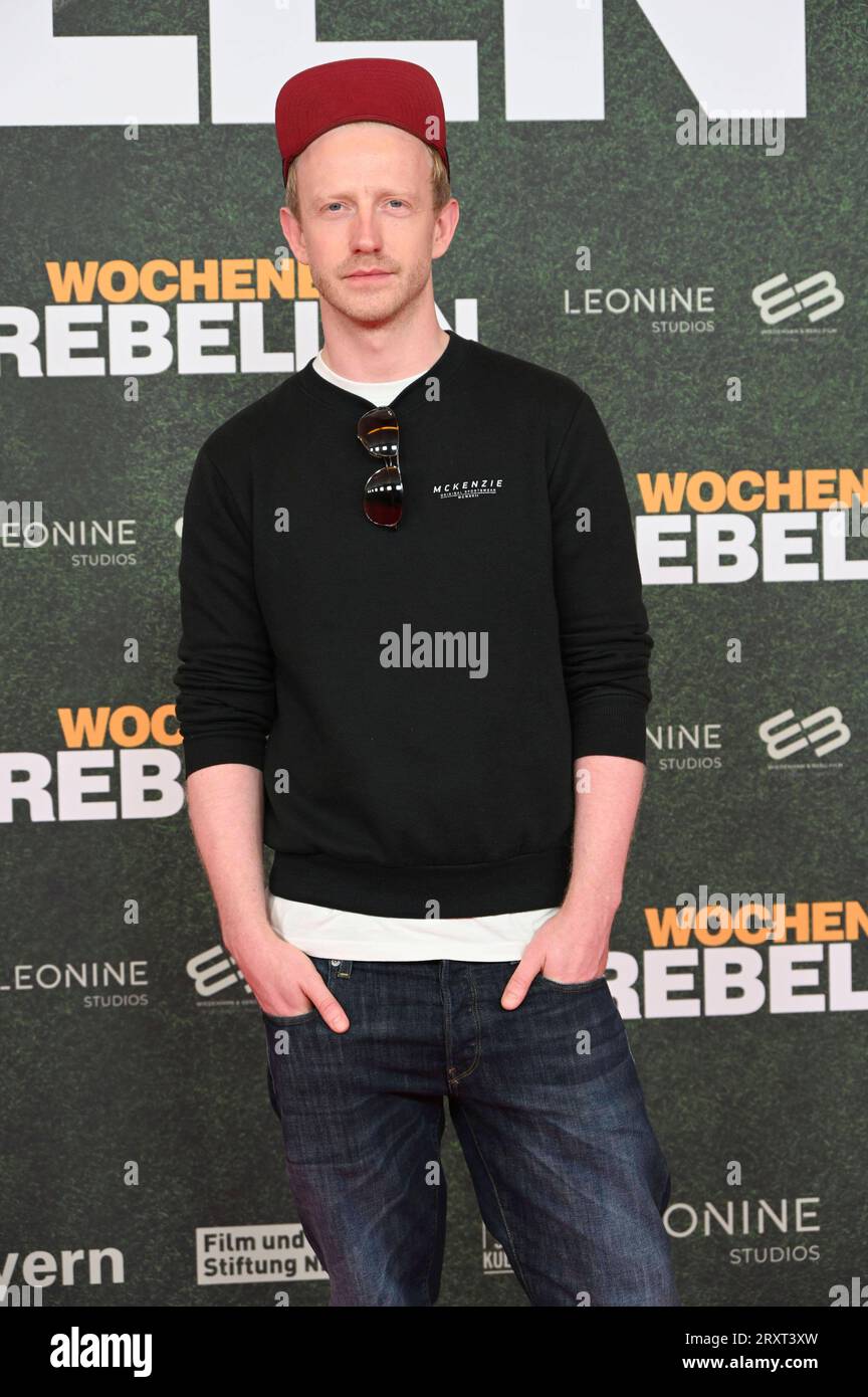 München, 26 09 2023, David Zimmerschied bei der Premiere des Kinofilms