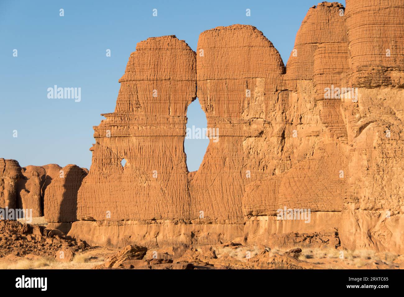 Die erstaunliche Ennedi-Wüste, Tschad, Afrika Stockfoto