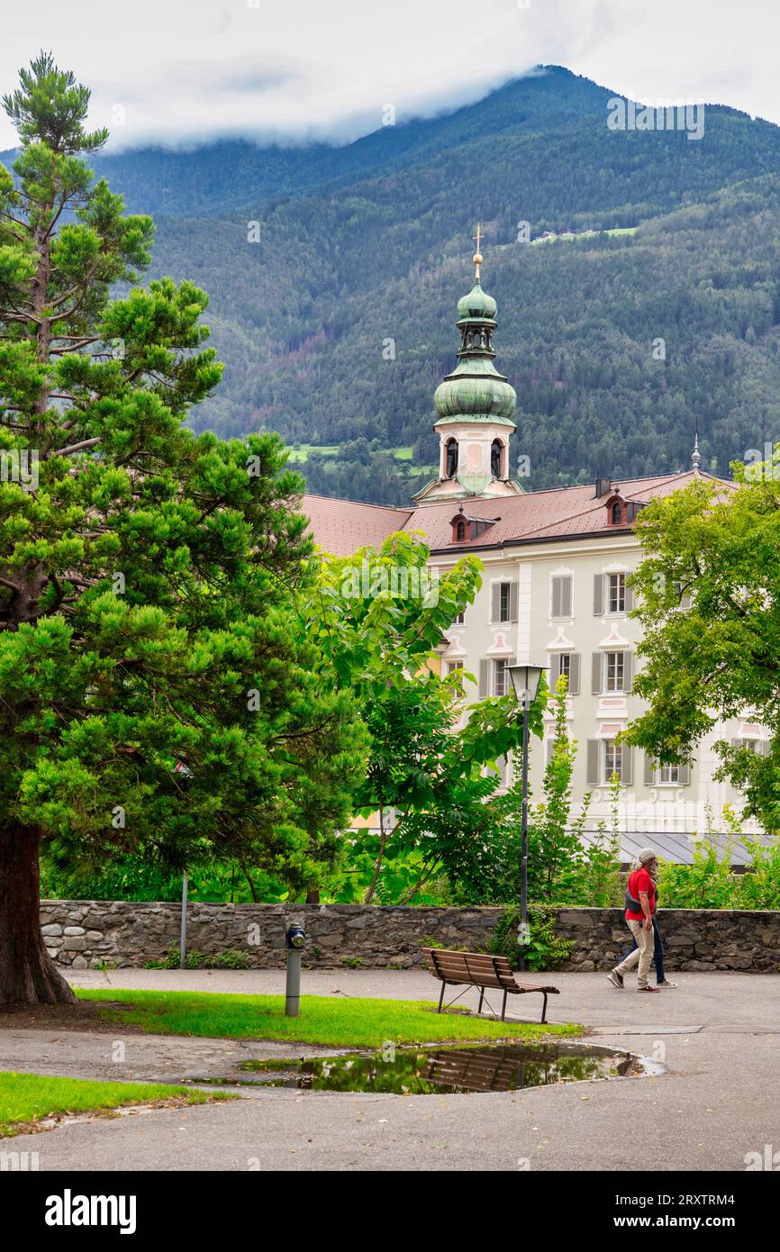 Öffentliche Gärten, Brixen, Bezirk Bozen, Sudtirol (Südtirol) (Provinz Bozen), Italien, Europa Stockfoto