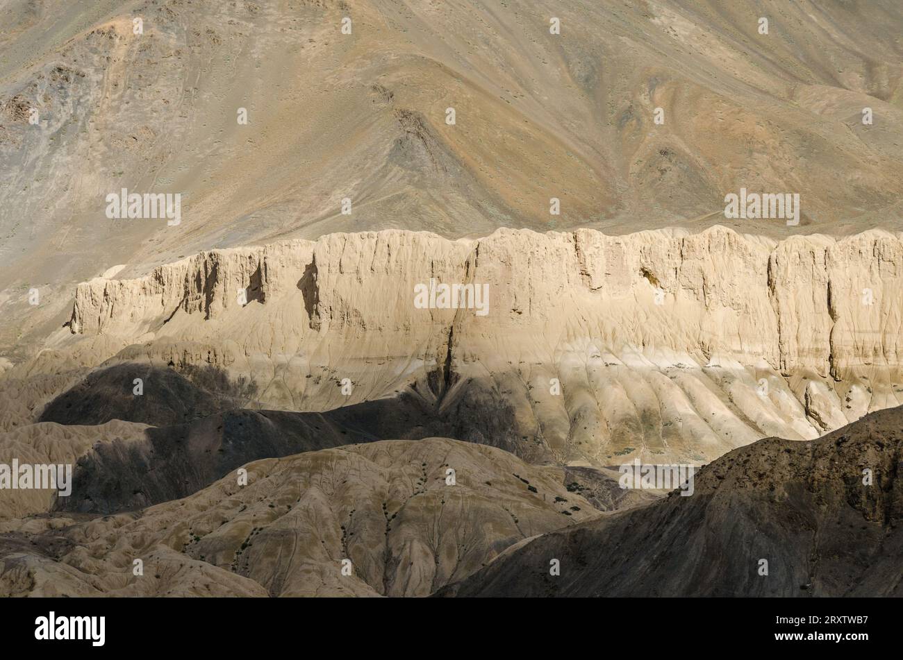 lamayuru-Landschaft, ladakh, indien Stockfoto