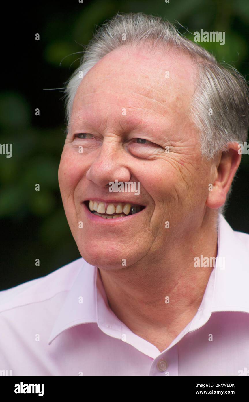Porträt eines männlichen Senior - John Gollop Stockfoto