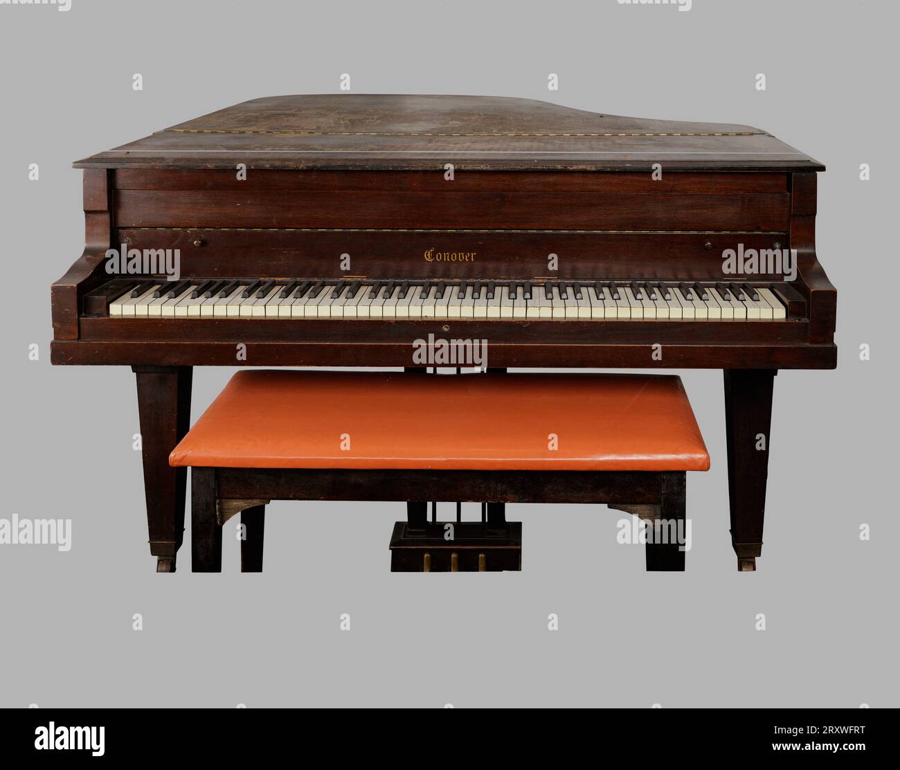 Hintergrund aus Originalwiedergabe retuschiert. Das Objektbild wird bearbeitet, um eine parallele Verzerrung zu korrigieren. Stockfoto