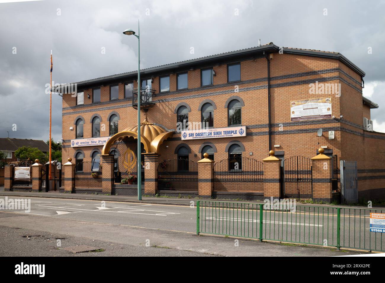 Sri Dasmesh Sikh Temple, Lozells, Birmingham, West Midlands, England, UK Stockfoto