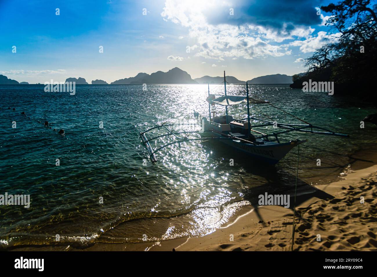 El Nido - Philipper Stockfoto