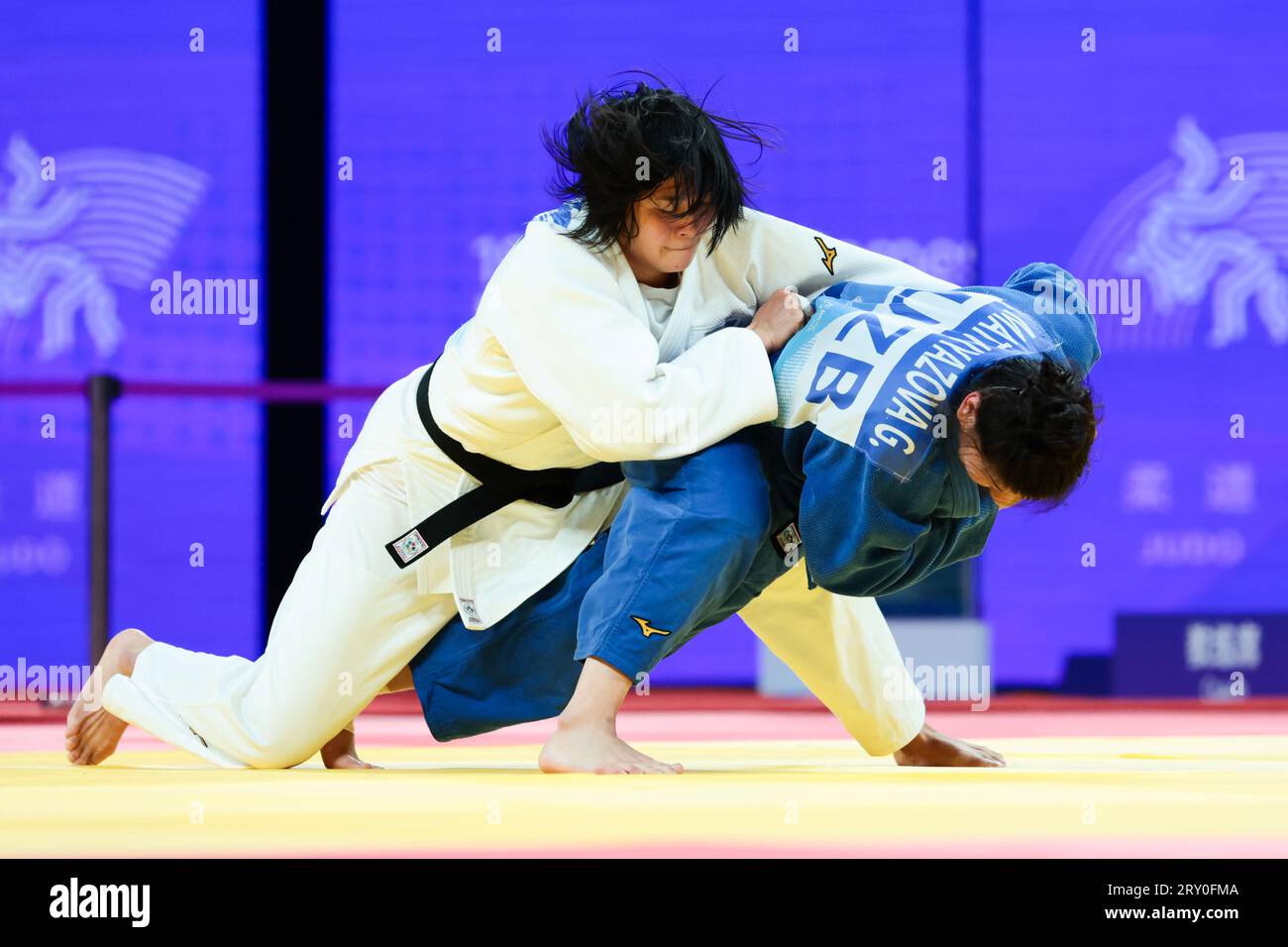 Shiho Tanaka (JPN), 27. SEPTEMBER 2023 Judo Mixed Teams Final im