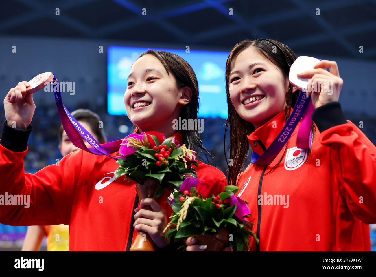 (LR) Mio Narita (JPN), Ageha Tanigawa (JPN), 27. SEPTEMBER 2023