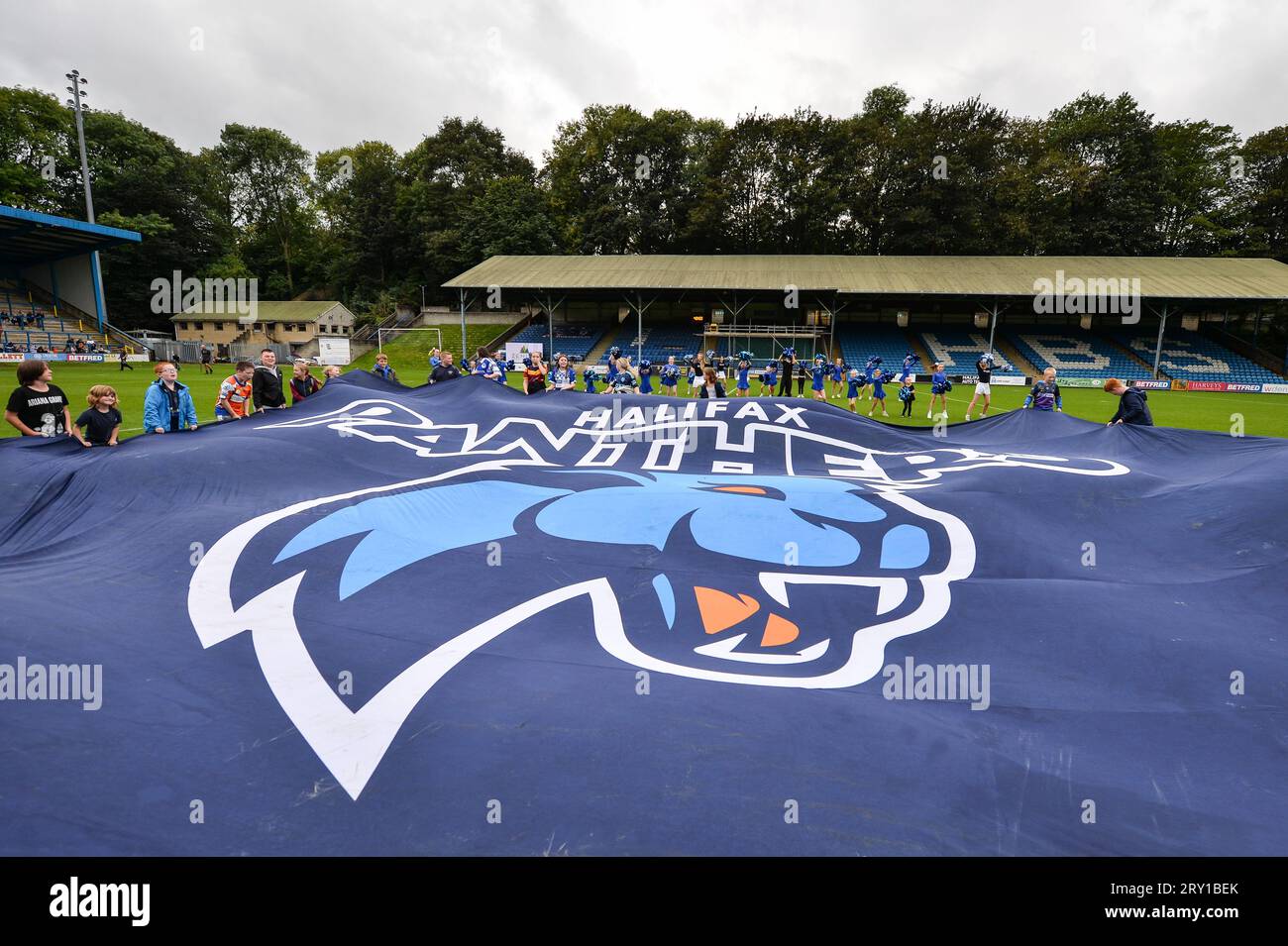 Halifax, England 24. September 2023 Allgemeine Ansicht des Shay