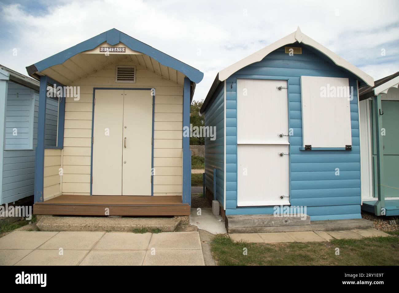 Brightlingsea Strand Stockfoto