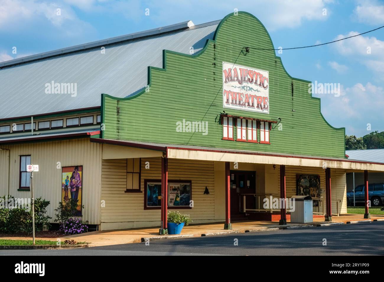 Das Majestic Theatre (erbaut 1929), Malanda, Atherton Tablelands, Queensland, Australien Stockfoto