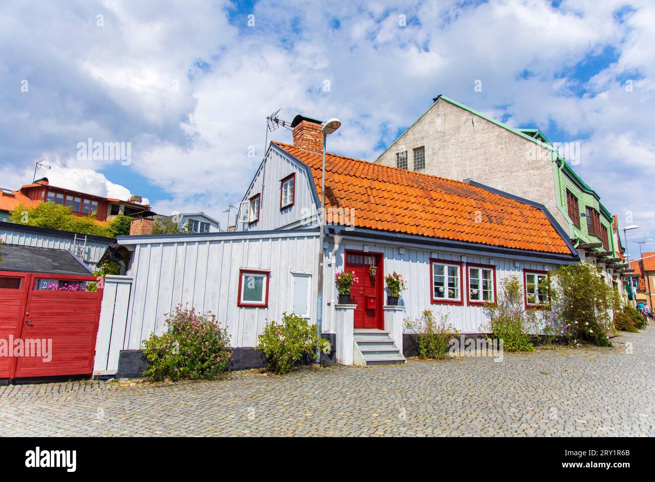 Europa, Skandinavien, Schweden... Sölvesborg Stockfoto