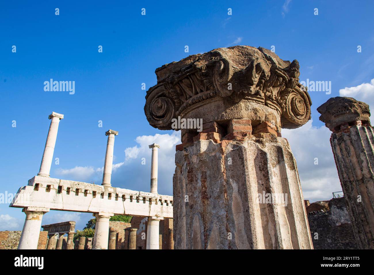 Italien, Kampanien, Pompeji. Stockfoto