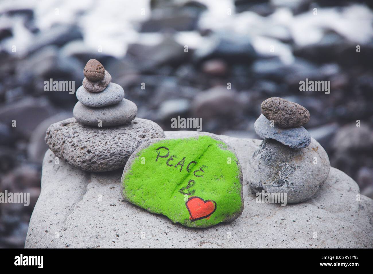 Stillleben zum Thema des Positiven Stockfoto