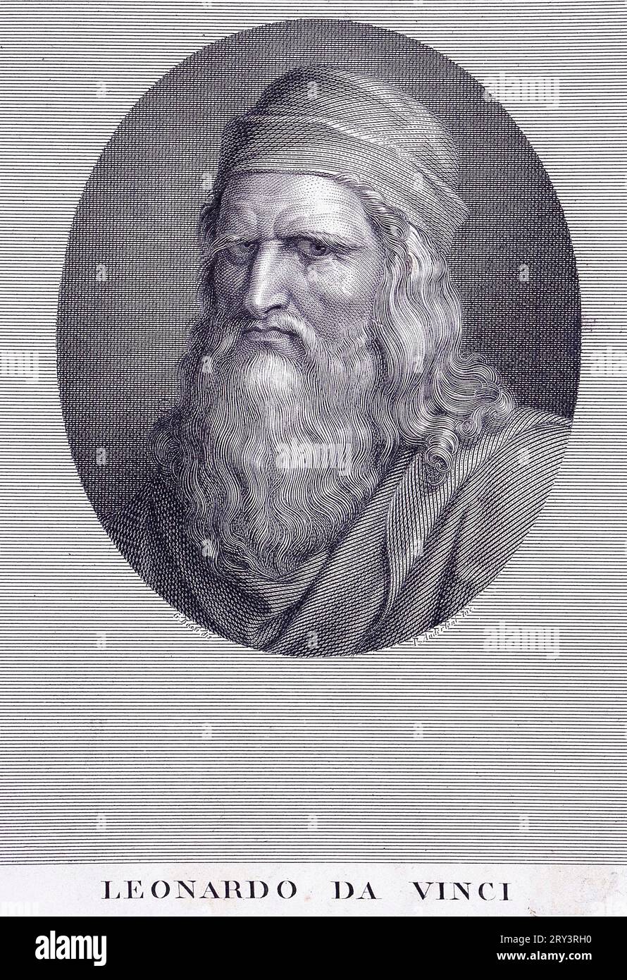 Leonardo da Vinci Stockfoto