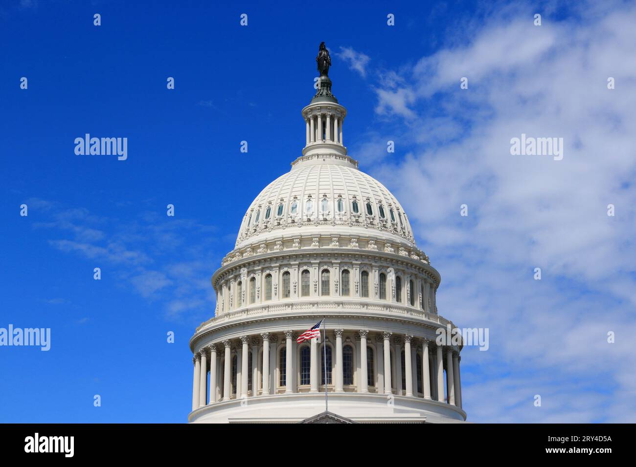 US National Capitol. Amerikanisches Wahrzeichen in Washington, DC. Kapitol Der Vereinigten Staaten. Stockfoto