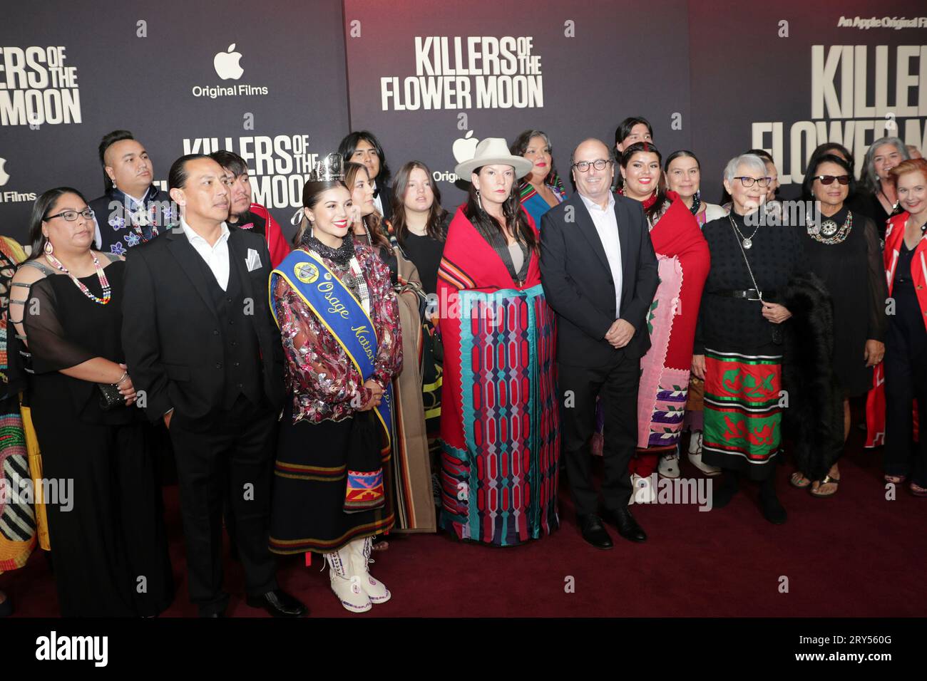 Lincoln Center, New York, USA, 27. September 2023 – Addie Roanhorse nimmt an der Premiere von Aples Killers of the Flower Moon New York in Alice Tully Hall, Lincoln Center in New York City, 27. September 2023 Teil. Foto: Giada Papini Rampelotto/EuropaNewswire Stockfoto