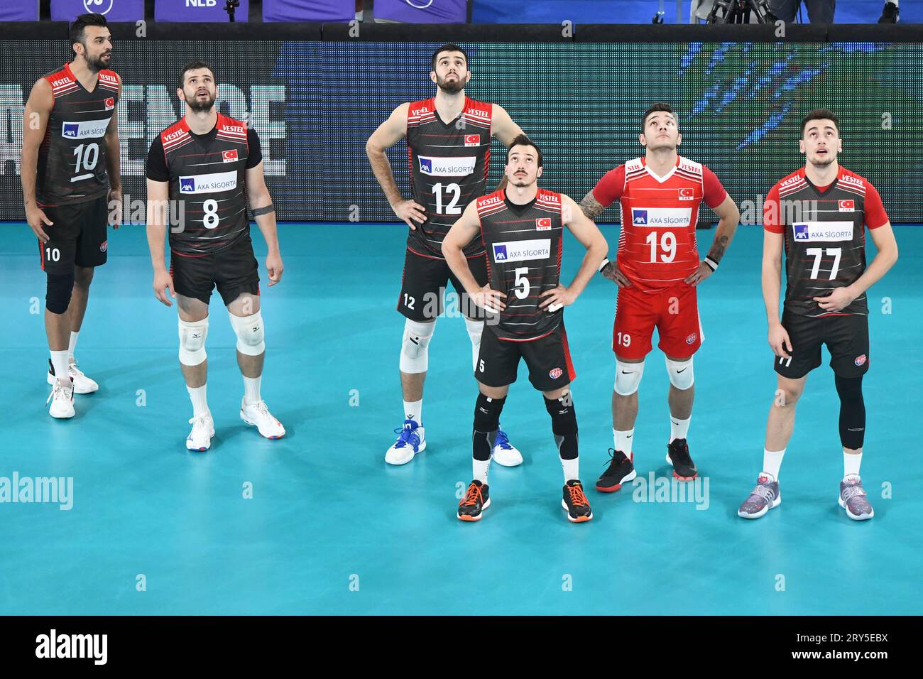 Türkische Nationalmannschaft. Volleyball-Weltmeisterschaft 2022. Stockfoto