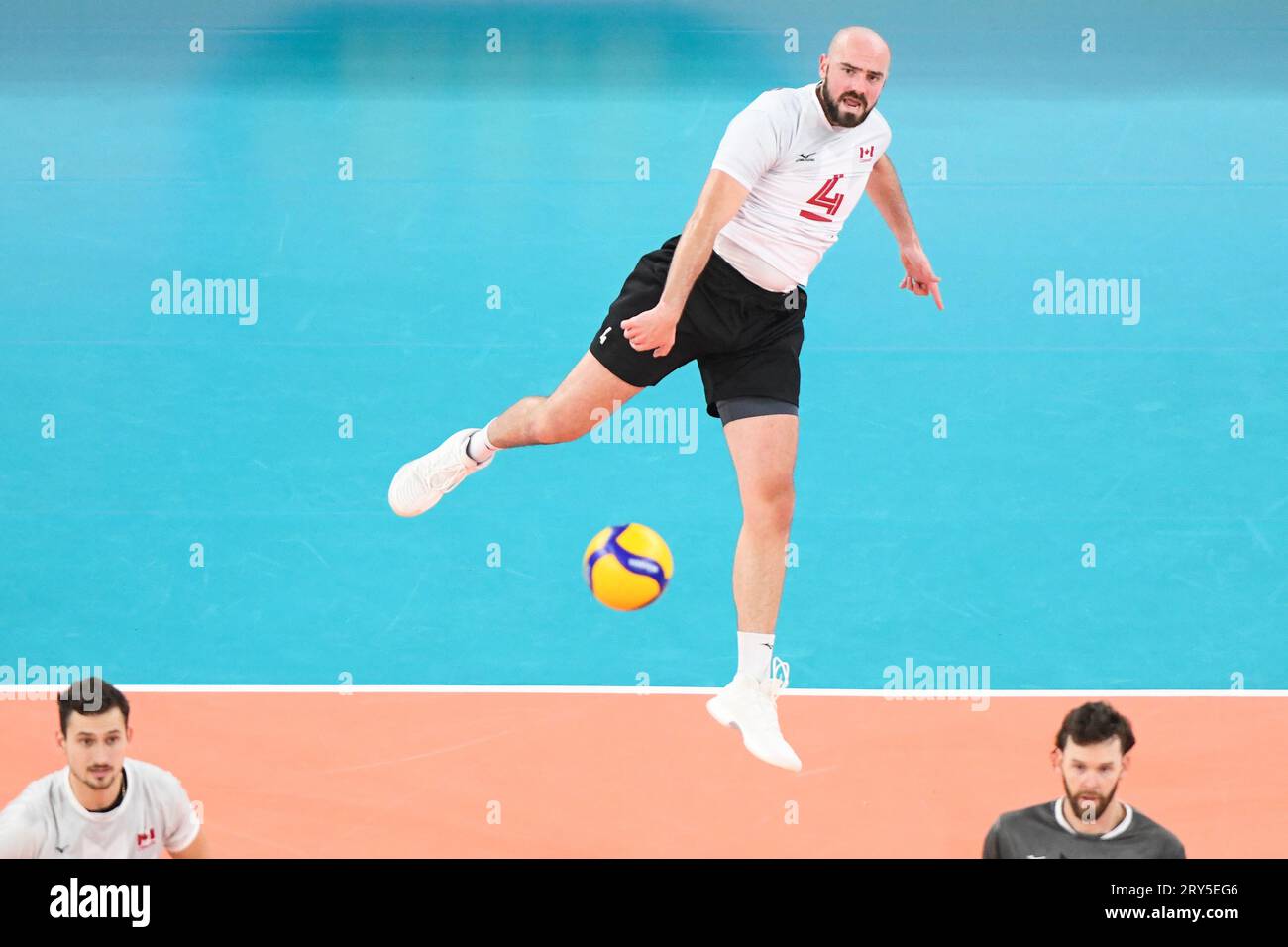 Nicholas Hoag (Kanada). Volleyball-Weltmeisterschaft 2022. Stockfoto