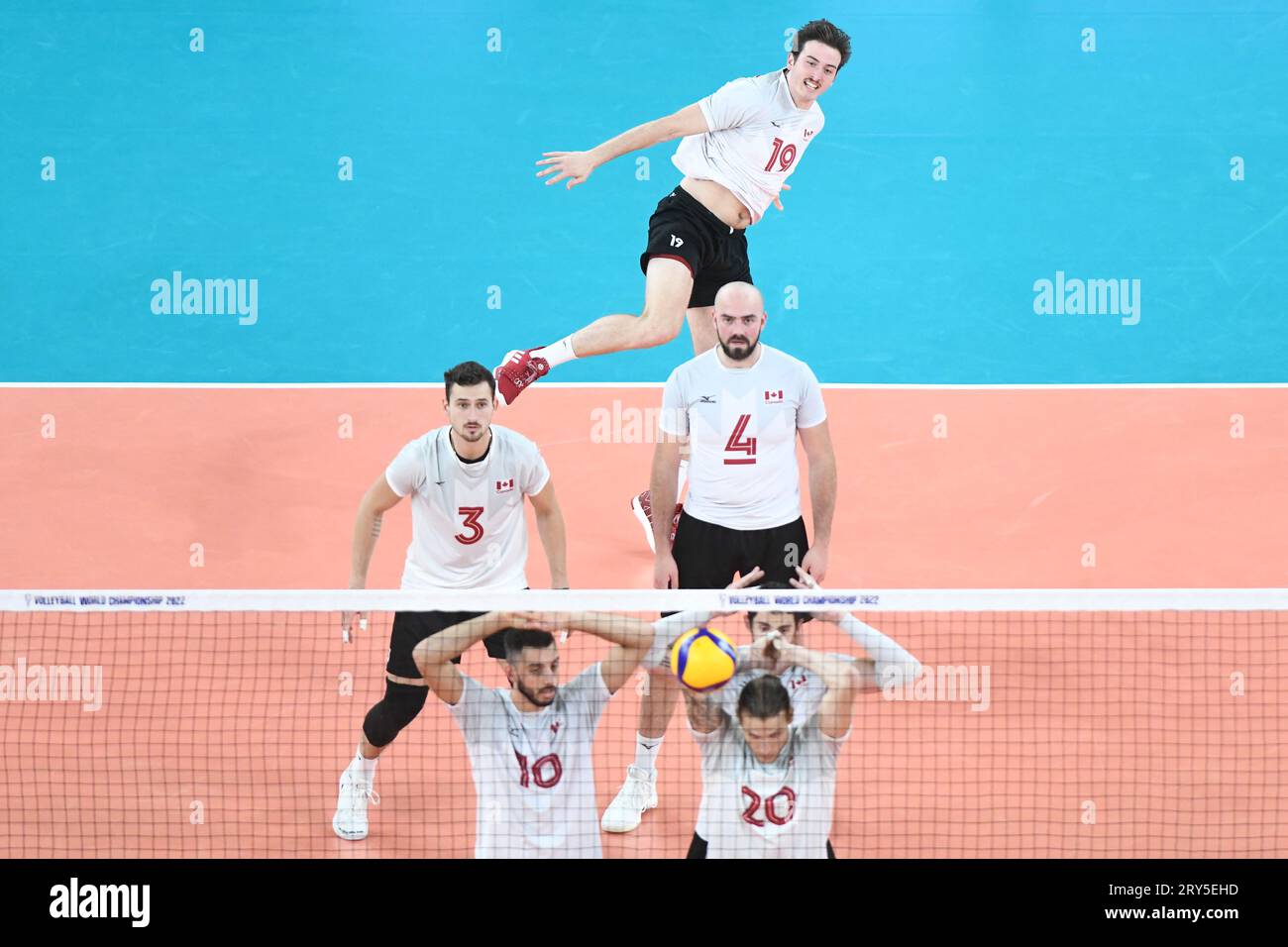 Brodie Hofer (Kanada). Volleyball-Weltmeisterschaft 2022. Stockfoto
