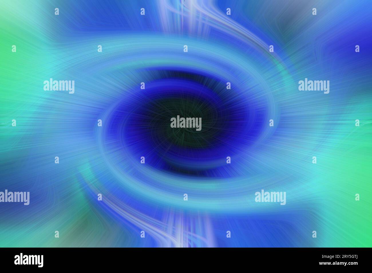 Dynamisch beleuchtete Neonlichter mit schnellen Lichtspuren in 3D-Rendering schaffen einen lebendigen und schlichten, farbenfrohen Neonhintergrund Stockfoto