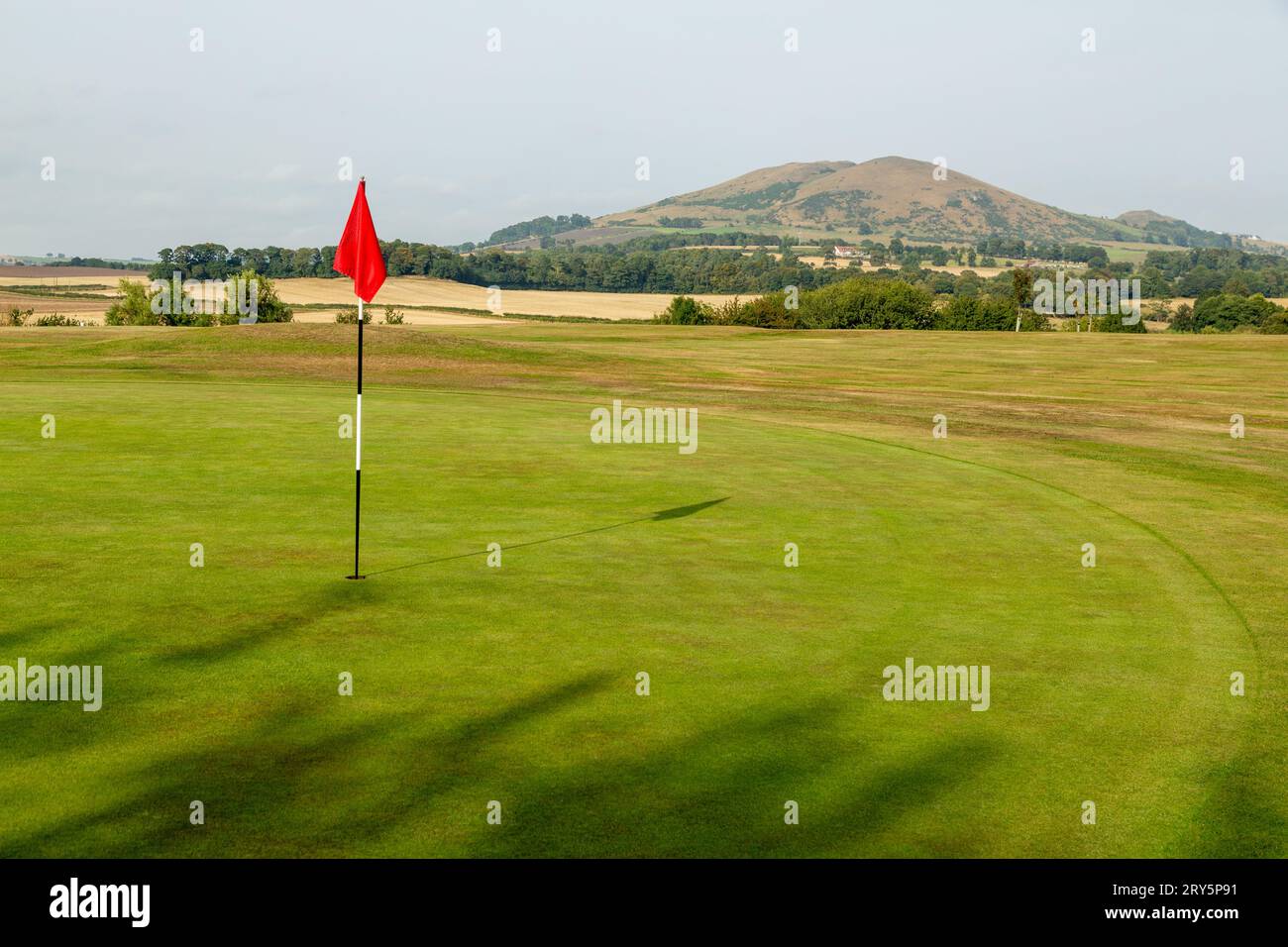 Lundin Links Ladies Golf Course, der übrigens der älteste Golfplatz für Frauen der Welt ist Stockfoto