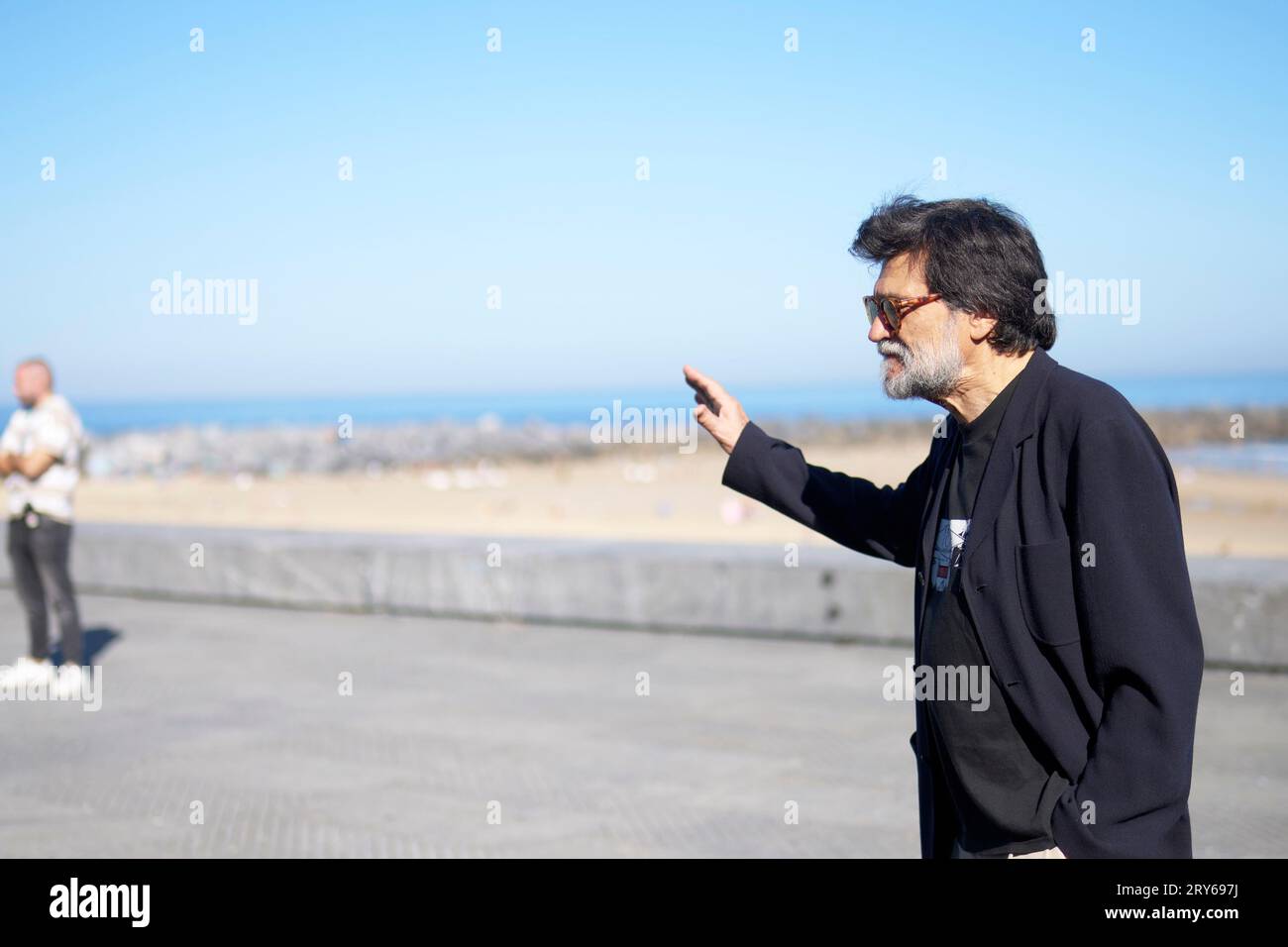 Donostia/San Sebastian. Spanien. 20230929 besuchte Victor Erice Cerrar los ojos und Donostia Award Photocall während des 71. San Sebastian International Film Festival im Kursaal Palace am 29. September 2023 in Donostia/San Sebastian, Spanien Stockfoto