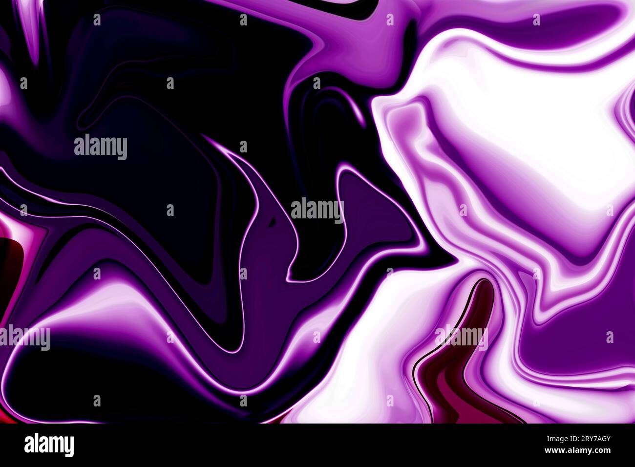 Malerei der Leinwand mit Schattierungen von Neon-fluiden Acrylmalerei und Neon-fluiden Textur in abstrakter Hintergrundillustration des fließenden Kunststils Stockfoto