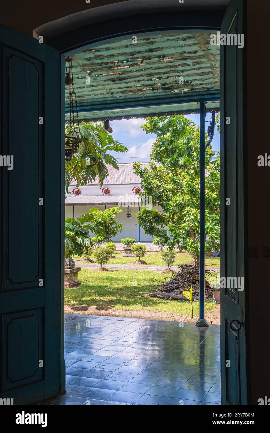 Surakarta Kraton, Java, Indonesien Stockfoto