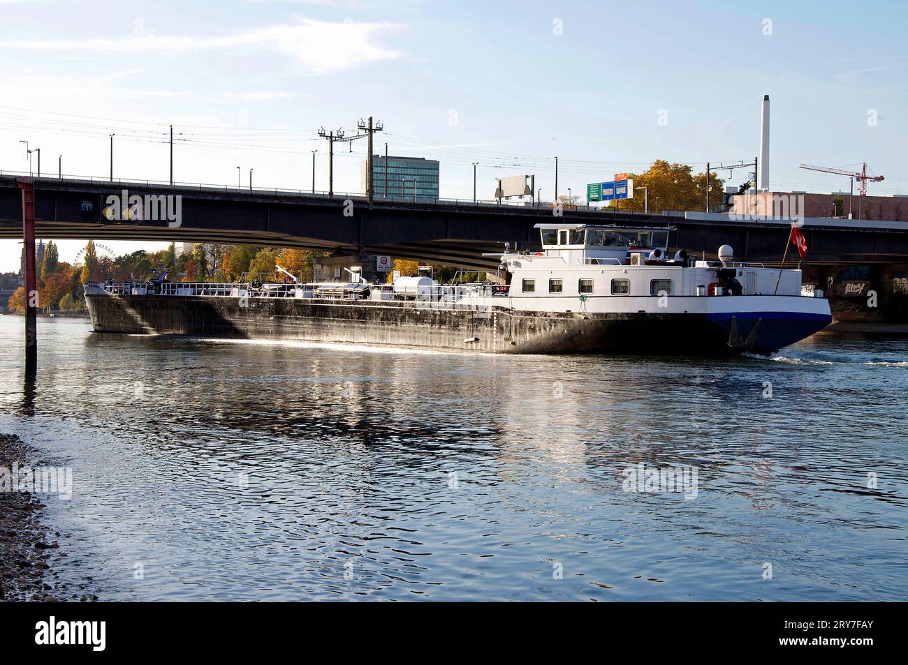 Rheinschifffahrt Stockfoto