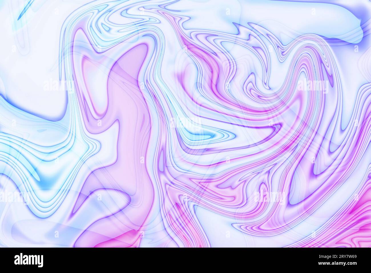 Abstrakter, farbenfroher Hintergrund. Flieder- und Purpurfarbe fließen frei und bilden eine interessante Struktur Stockfoto